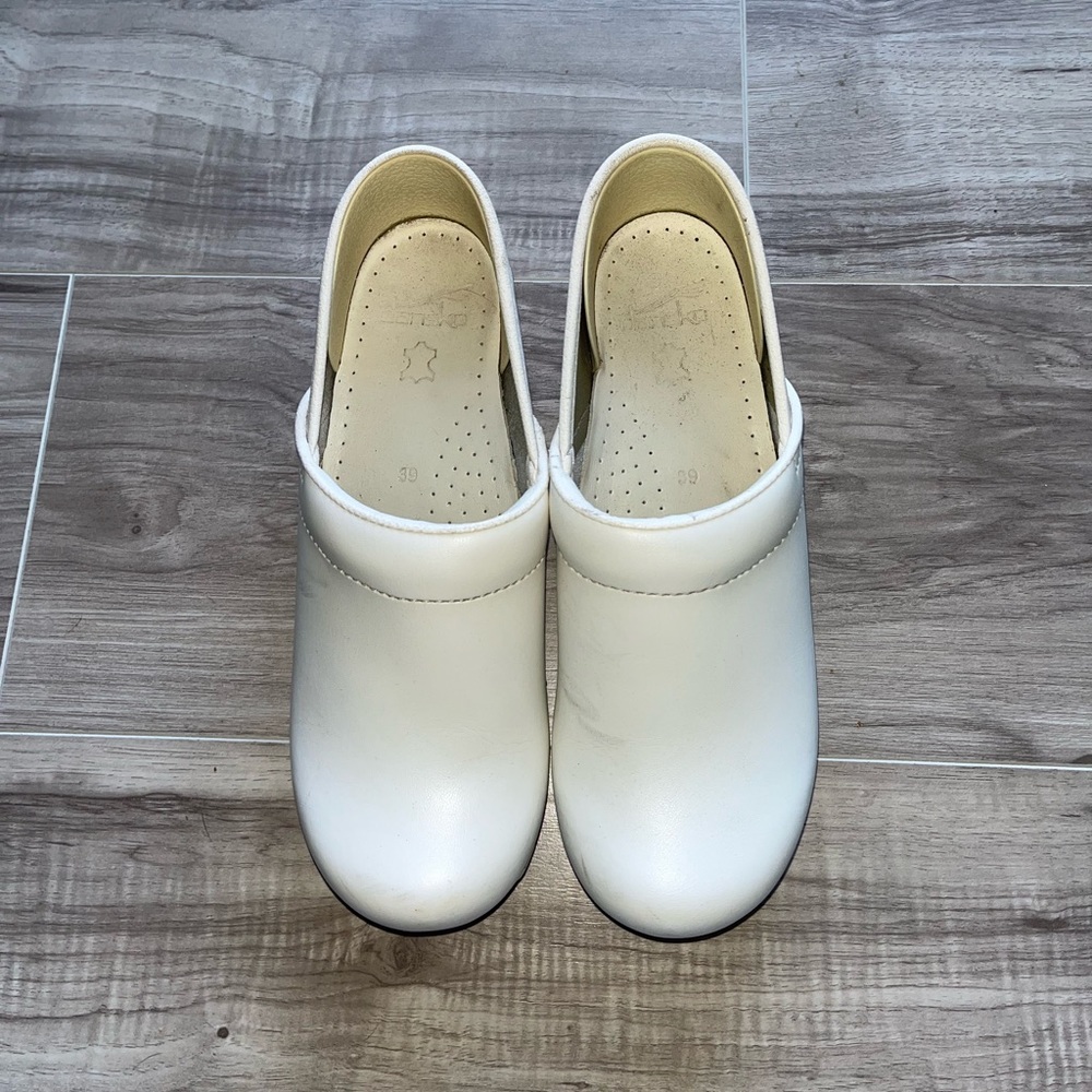 White Dansko Clogs